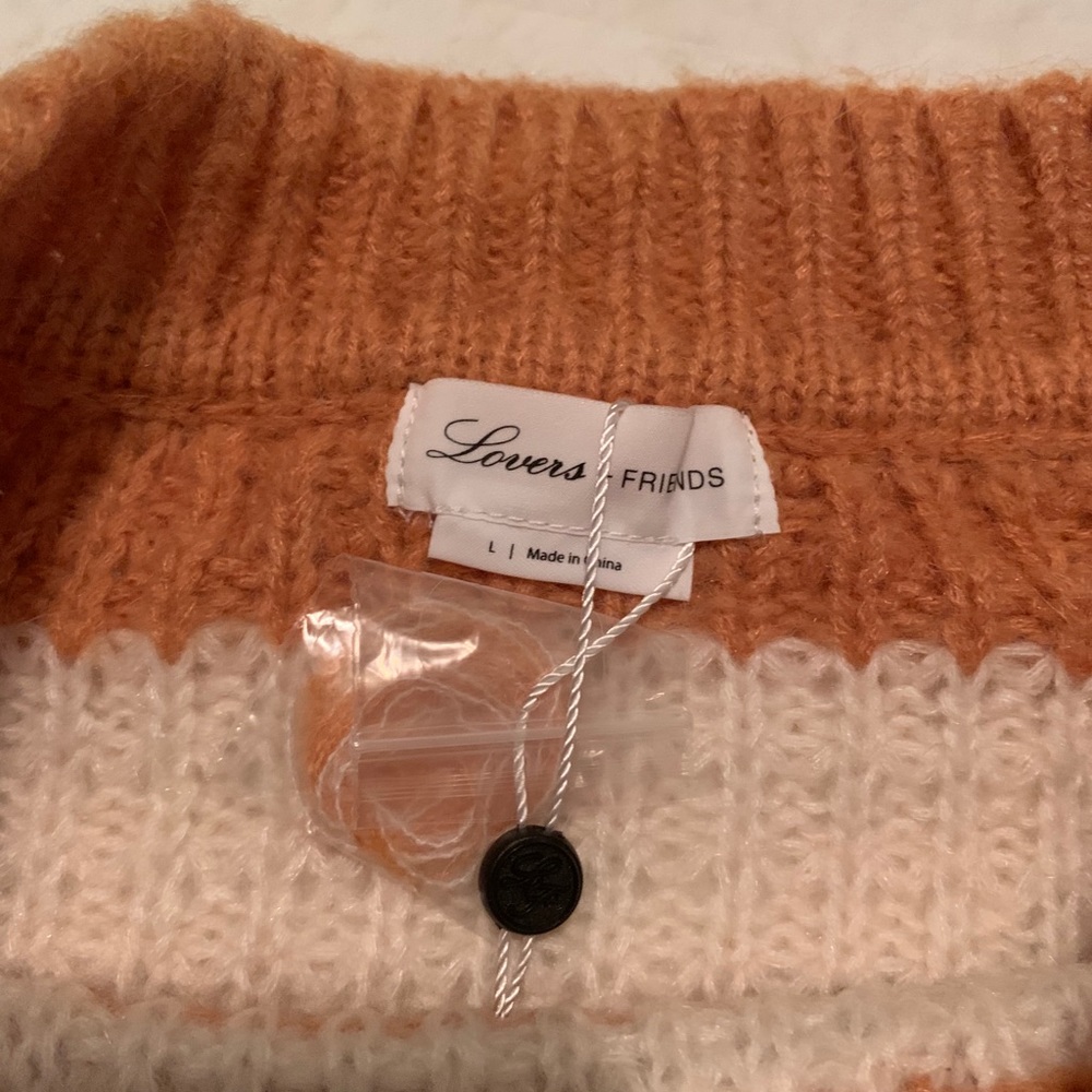 NWT Lovers+Friends Avah Sweater In Butterscotch. - Picture 7 of 11